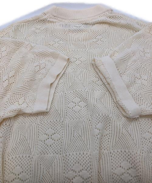 KITH（キス）KITH (キス) mesh short sleeve knit kith アイボリー サイズ:SIZE Sの古着・服飾アイテム