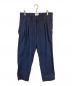 WTAPSダブルタップス）の古着「21SS TUCK 01/TROUSERS」｜ネイビー