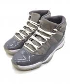 NIKEナイキ）の古着「エアジョーダン11 レトロ」｜グレー