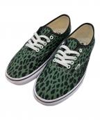 VANSバンズ）の古着「V44 AUTHENTIC - LEOPARD」｜グリーン
