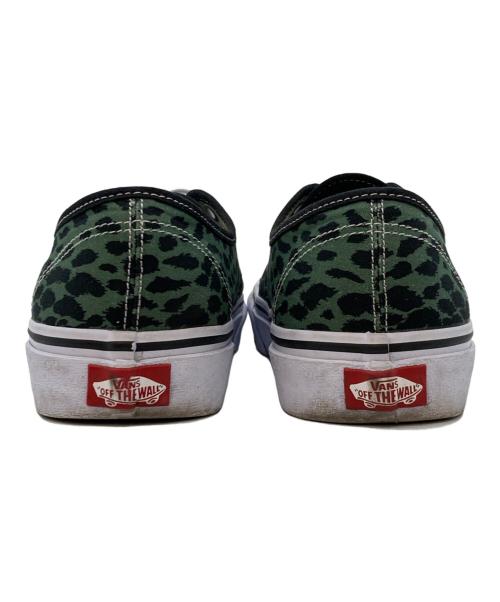 VANS（バンズ）VANS (バンズ) V44 AUTHENTIC - LEOPARD グリーン サイズ:SIZE 27cmの古着・服飾アイテム