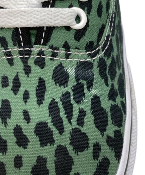 VANS（バンズ）VANS (バンズ) V44 AUTHENTIC - LEOPARD グリーン サイズ:SIZE 27cmの古着・服飾アイテム
