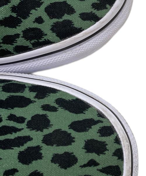 VANS（バンズ）VANS (バンズ) V44 AUTHENTIC - LEOPARD グリーン サイズ:SIZE 27cmの古着・服飾アイテム