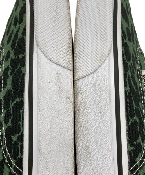 VANS（バンズ）VANS (バンズ) V44 AUTHENTIC - LEOPARD グリーン サイズ:SIZE 27cmの古着・服飾アイテム