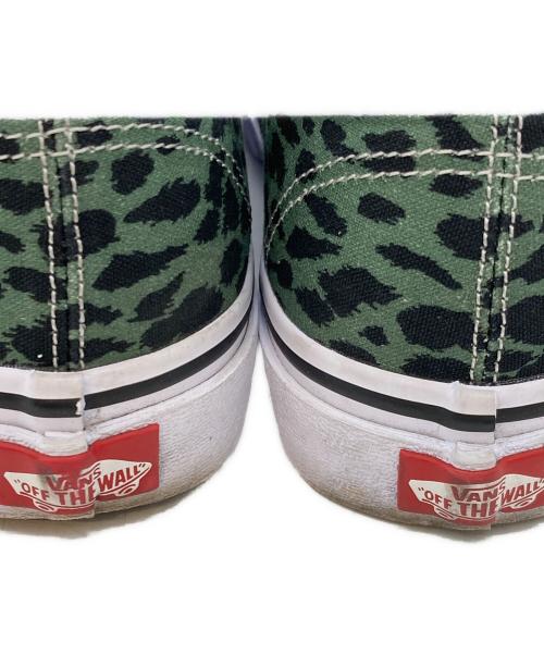 VANS（バンズ）VANS (バンズ) V44 AUTHENTIC - LEOPARD グリーン サイズ:SIZE 27cmの古着・服飾アイテム