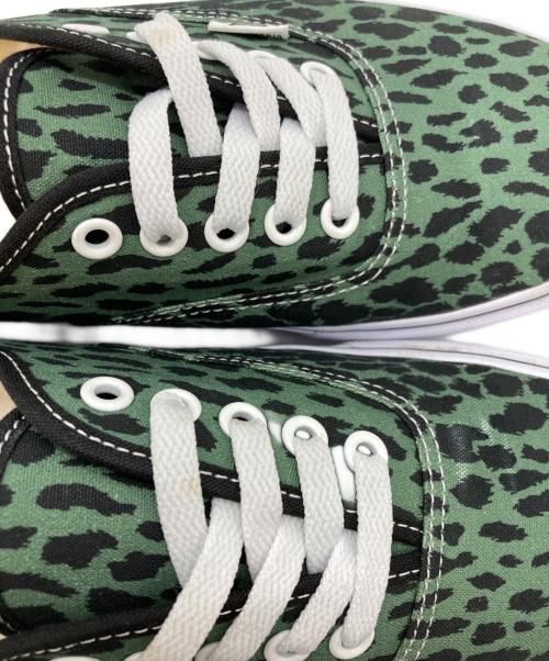 VANS（バンズ）VANS (バンズ) V44 AUTHENTIC - LEOPARD グリーン サイズ:SIZE 27cmの古着・服飾アイテム