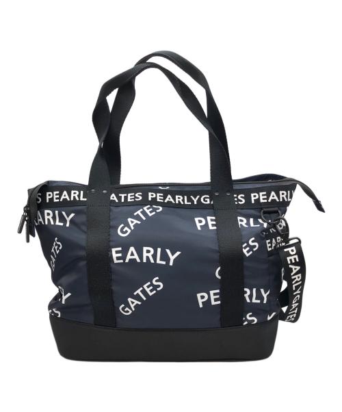 NEW BALANCE（ニューバランス）NEW BALANCE (ニューバランス) PEARLY GATES (パーリーゲイツ) ロッカーバッグ ネイビーの古着・服飾アイテム