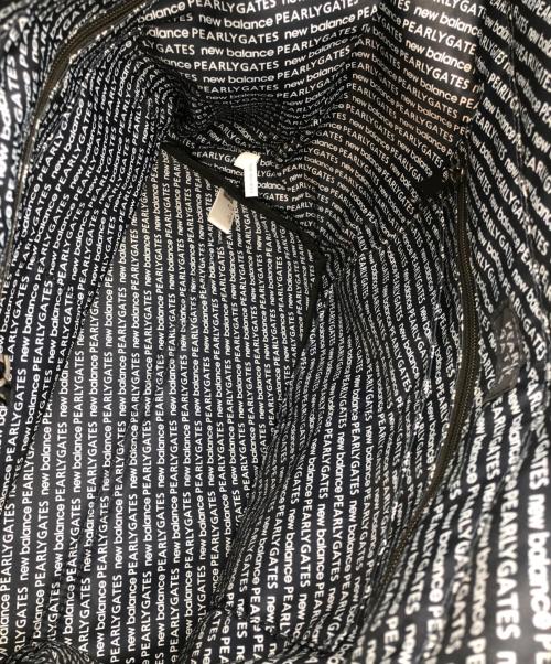 NEW BALANCE（ニューバランス）NEW BALANCE (ニューバランス) PEARLY GATES (パーリーゲイツ) ロッカーバッグ ネイビーの古着・服飾アイテム