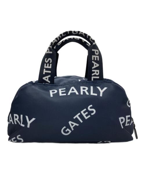 NEW BALANCE（ニューバランス）NEW BALANCE (ニューバランス) PEARLY GATES (パーリーゲイツ) カートバッグ ネイビーの古着・服飾アイテム