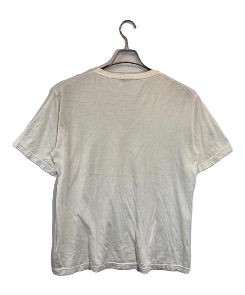 MAATEE&SONS（マーティーアンドサンズ）MAATEE&SONS (マーティーアンドサンズ) VネックシルクＴシャツ アイボリー サイズ:SIZE 3の古着・服飾アイテム