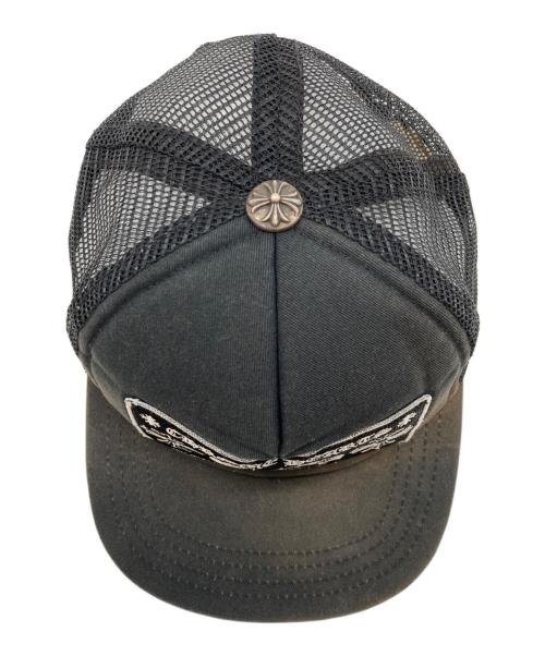 CHROME HEARTS（クロムハーツ）CHROME HEARTS (クロムハーツ) トラッカーキャップ ブラックの古着・服飾アイテム