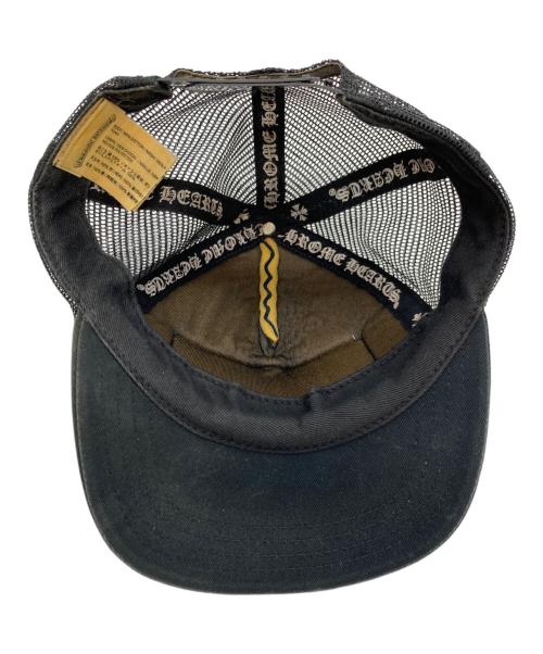 CHROME HEARTS（クロムハーツ）CHROME HEARTS (クロムハーツ) トラッカーキャップ ブラックの古着・服飾アイテム