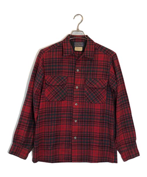 PENDLETON（ペンドルトン）PENDLETON (ペンドルトン) ウールシャツ レッド サイズ:SIZE Sの古着・服飾アイテム