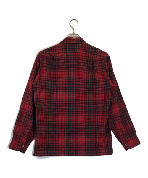 PENDLETON（ペンドルトン）PENDLETON (ペンドルトン) ウールシャツ レッド サイズ:SIZE Sの古着・服飾アイテム