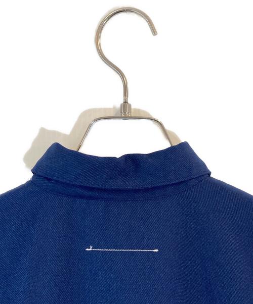 MM6 Maison Margiela（エムエムシックスメゾンマルジェラ）MM6 Maison Margiela (エムエムシックスメゾンマルジェラ) 長袖ブラウス ネイビー サイズ:SIZE 40の古着・服飾アイテム