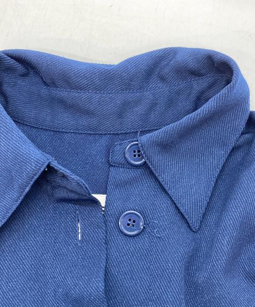 MM6 Maison Margiela（エムエムシックスメゾンマルジェラ）MM6 Maison Margiela (エムエムシックスメゾンマルジェラ) 長袖ブラウス ネイビー サイズ:SIZE 40の古着・服飾アイテム