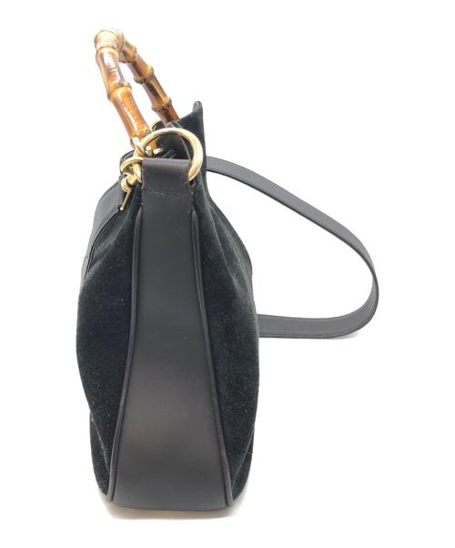GUCCI（グッチ）GUCCI (グッチ) バンブーハンドバッグ ブラック サイズ:下記参照の古着・服飾アイテム