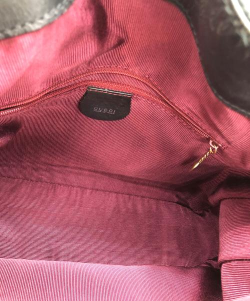 GUCCI（グッチ）GUCCI (グッチ) バンブーハンドバッグ ブラック サイズ:下記参照の古着・服飾アイテム