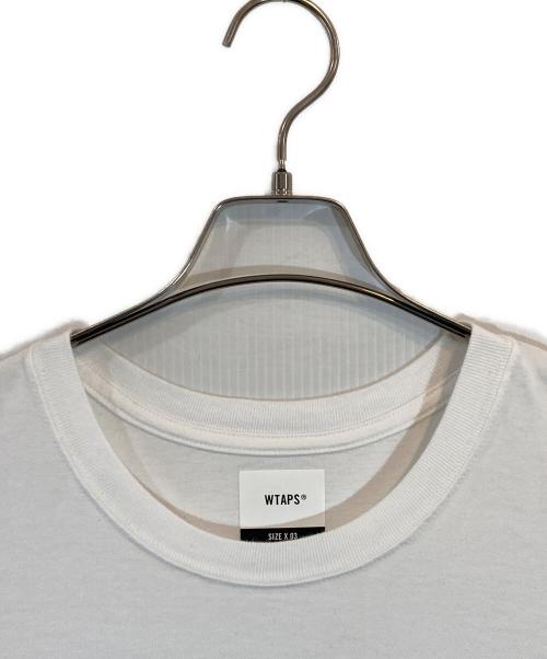 WTAPS（ダブルタップス）WTAPS (ダブルタップス) VISUAL UPARMPRED Tee ホワイト サイズ:SIZE 03の古着・服飾アイテム