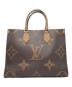 LOUIS VUITTON（ルイ ヴィトン）の古着「オンザゴーMM」｜ブラウン
