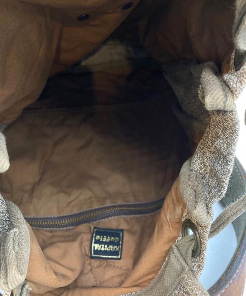 KAPITAL duffle（キャピタル ダッフル）KAPITAL duffle (キャピタル ダッフル) リュック ベージュ サイズ:下記参照の古着・服飾アイテム