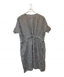 jujudhau（ズーズーダウ）の古着「ワンピース」｜ブラック×ホワイト