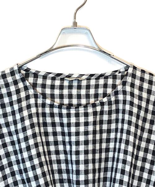 jujudhau（ズーズーダウ）jujudhau (ズーズーダウ) ワンピース ブラック×ホワイト サイズ:表記なしの古着・服飾アイテム