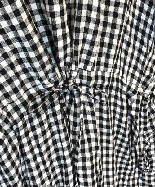 jujudhau（ズーズーダウ）jujudhau (ズーズーダウ) ワンピース ブラック×ホワイト サイズ:表記なしの古着・服飾アイテム