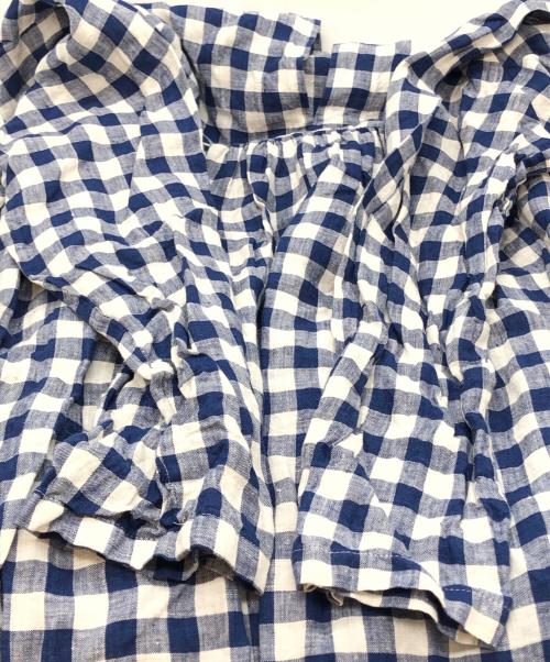 Veritecoeur（ヴェリテクール）Veritecoeur (ヴェリテクール) チェックワンピース ブルー サイズ:Fの古着・服飾アイテム