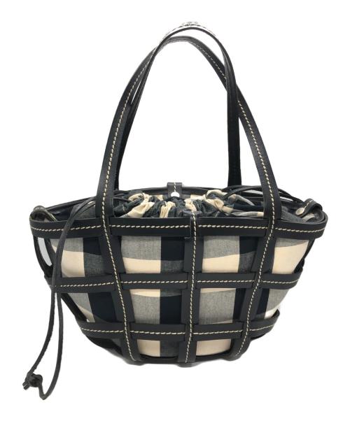 MASSIF（マシーフ）Massif (マシーフ) バスケットバッグ ブラックの古着・服飾アイテム