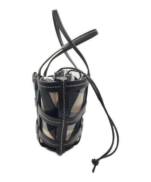 MASSIF（マシーフ）Massif (マシーフ) バスケットバッグ ブラックの古着・服飾アイテム