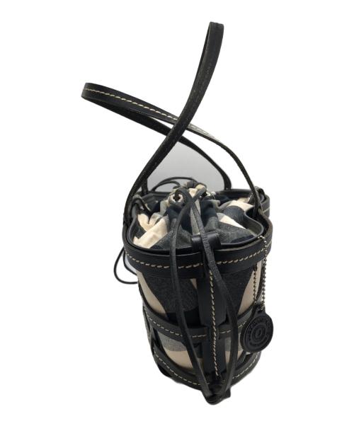 MASSIF（マシーフ）Massif (マシーフ) バスケットバッグ ブラックの古着・服飾アイテム