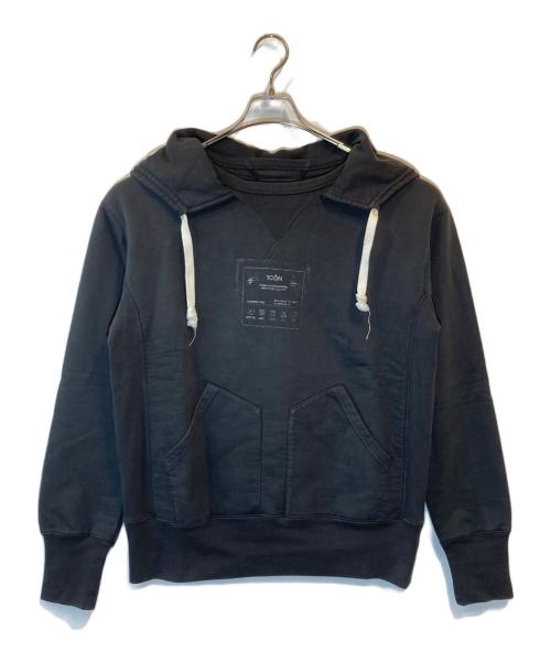 Maison Margiela（メゾンマルジェラ）Maison Margiela (メゾンマルジェラ) 1CON Hoody Hoodie ブラック サイズ:48の古着・服飾アイテム