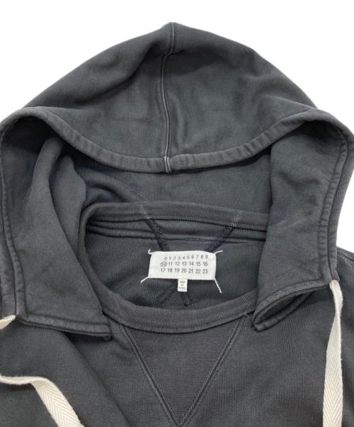 Maison Margiela（メゾンマルジェラ）Maison Margiela (メゾンマルジェラ) 1CON Hoody Hoodie ブラック サイズ:48の古着・服飾アイテム