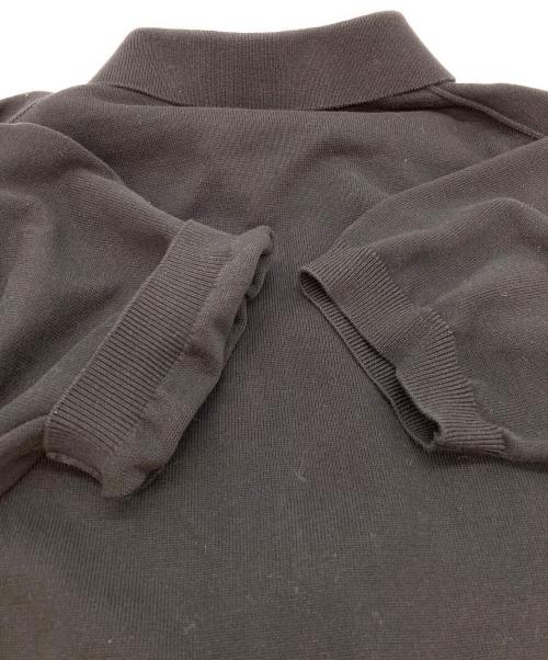 FRED PERRY（フレッドペリー）FRED PERRY (フレッドペリー) ジップポロシャツ ブラック サイズ:SIZE Lの古着・服飾アイテム