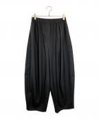 Curensologyカレンソロジー）の古着「ウールトロドロストパンツ」｜ブラック