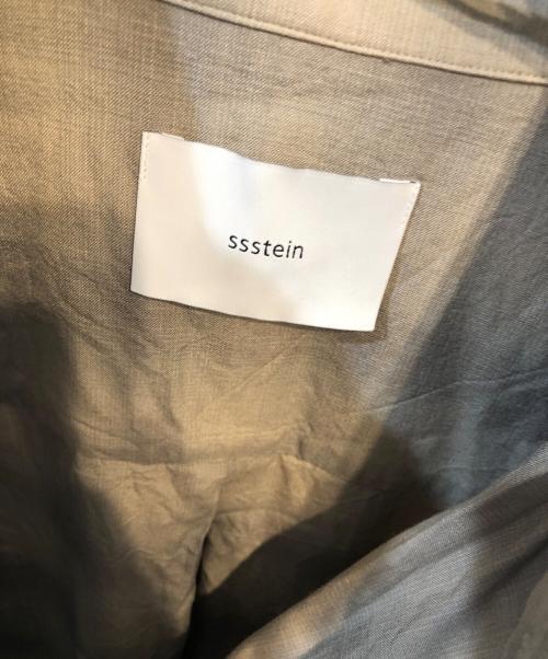 ssstein（シュタイン）ssstein (シュタイン) C/R Check Oversized S/S Shirt カーキ サイズ:Sの古着・服飾アイテム