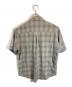 ssstein (シュタイン) C/R Check Oversized S/S Shirt カーキ サイズ:S：15000円