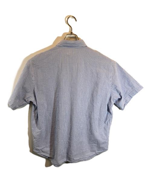 soonerorlater（スーナーオアレイター）soonerorlater (スーナーオアレイター) GuruGuru S/S Shirts ブルー サイズ:Mの古着・服飾アイテム