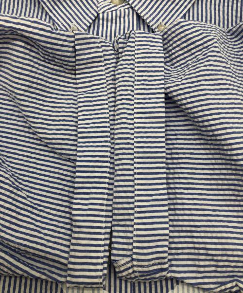 soonerorlater（スーナーオアレイター）soonerorlater (スーナーオアレイター) GuruGuru S/S Shirts ブルー サイズ:Mの古着・服飾アイテム