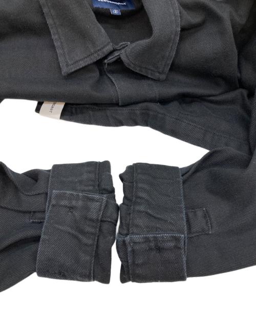 DESCENDANT（ディセンダント）DESCENDANT (ディセンダント) BRONSON ORGANIC COTTON TWILL LS SHIRT ブラック サイズ:2の古着・服飾アイテム