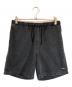 DESCENDANT（ディセンダント）の古着「SHORT DENIM BEACH SHORTS」｜ブラック