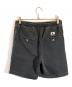 DESCENDANT (ディセンダント) SHORT DENIM BEACH SHORTS ブラック サイズ:2：16000円