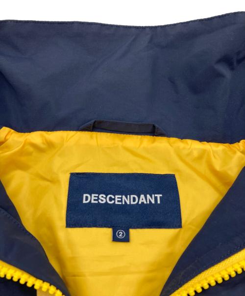 DESCENDANT（ディセンダント）DESCENDANT (ディセンダント) VENT NYLON JACKET ネイビー サイズ:2の古着・服飾アイテム