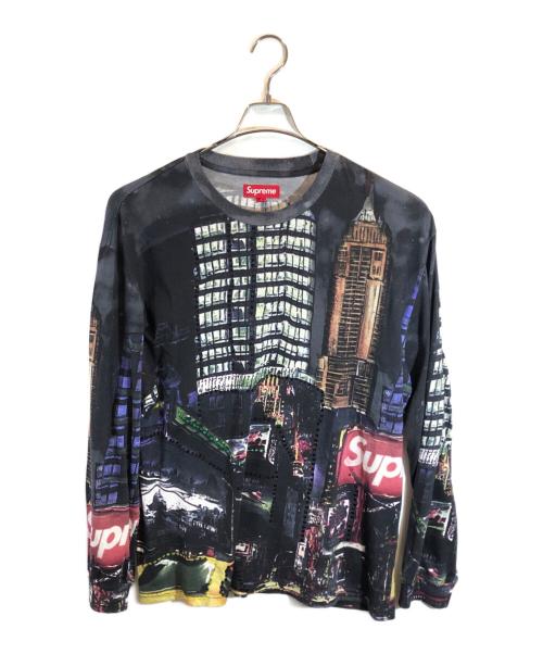 SUPREME（シュプリーム）SUPREME (シュプリーム) SKYLINE SEQUIN L/S TOP ブラック サイズ:Lの古着・服飾アイテム