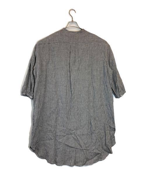 R&D.M.Co-OLDMAN'S TAILOR（オールドマンズテイラー）R&D.M.Co-OLDMAN'S TAILOR (オールドマンズテイラー) ギンガムチェックシャツドレス ブラック サイズ:SIZE 1の古着・服飾アイテム