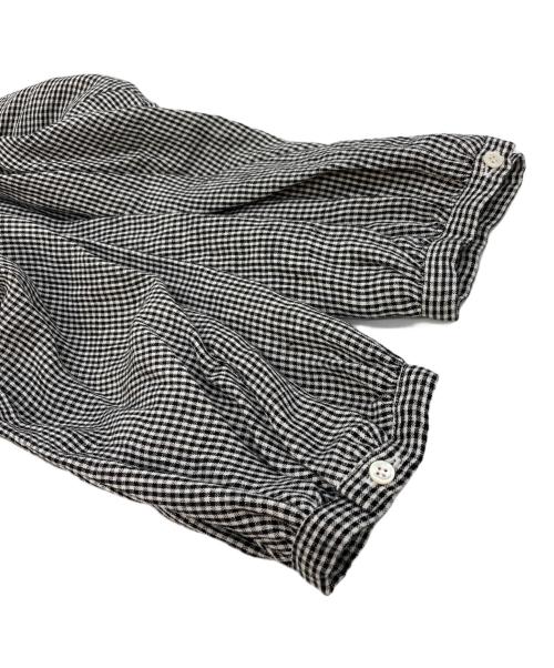 R&D.M.Co-OLDMAN'S TAILOR（オールドマンズテイラー）R&D.M.Co-OLDMAN'S TAILOR (オールドマンズテイラー) ギンガムチェックシャツドレス ブラック サイズ:SIZE 1の古着・服飾アイテム