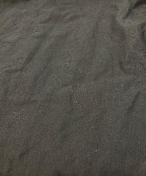 homspun（ホームスパン）homspun (ホームスパン) リネンバイオ チャイナワンピース ブラック サイズ:SIZE Lの古着・服飾アイテム