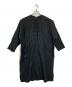 homspun（ホームスパン）の古着「リネンバイオ チャイナワンピース」｜ブラック
