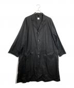 R&D.M.Co-OLDMAN'S TAILORオールドマンズテイラー）の古着「コットンラグランショップコート」｜ブラック